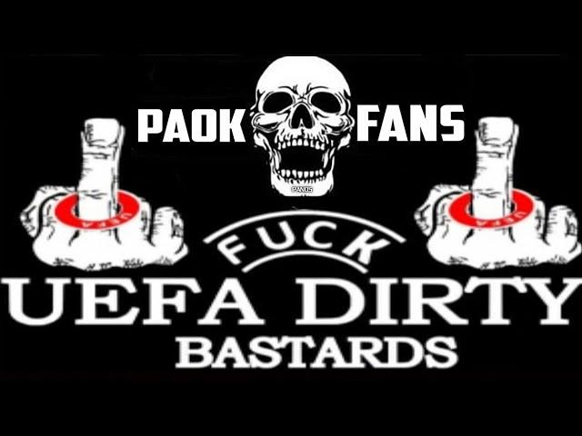 PAOK 1926 PROUD TIM PROUD FANS. 13/8/2019 UefaMafia