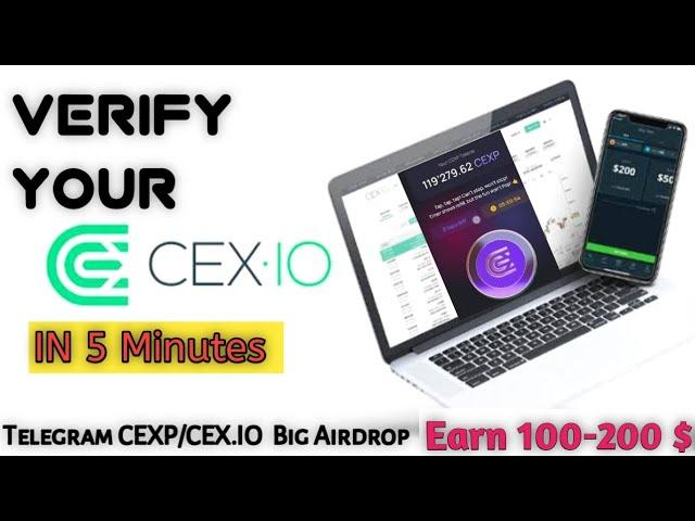 how to  verify cex.io account ️ | cexp token Airdrop | cexp telegram bot | cex.io verification