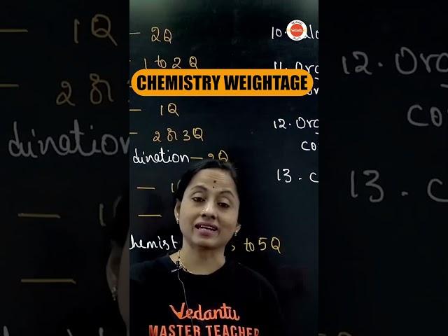 EAMCET 2024 Chemistry Weightage  #eamcetpreparation