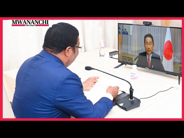 Waziri Mkuu Kassim Majaliwa ateta na Waziri Mkuu wa Japan