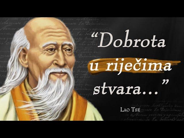 Lao Tse - Duboki Citati o Životu | Citati Vrijedni Dijeljenja