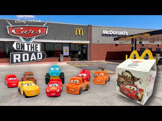 A Road Trip Full Of Surprises - The Ultimate  McDonald’s Cars On The Road Toy Hunt | Vlog #35