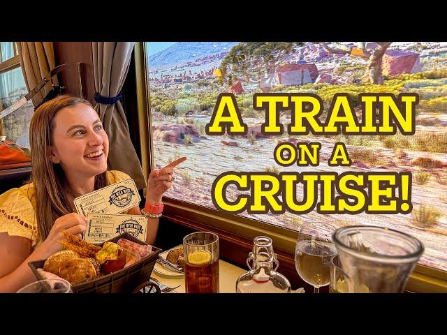 Royal Railway: Train Simulator Restaurant on Utopia of the Seas!