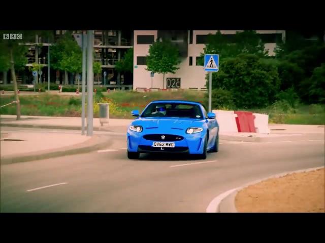 The Stig"s Lap In Jaguar XKR-S |Top Gear|
