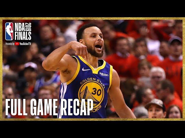 WARRIORS vs RAPTORS | Unbelievable Finish at Scotiabank Arena | NBA Finals Game 5