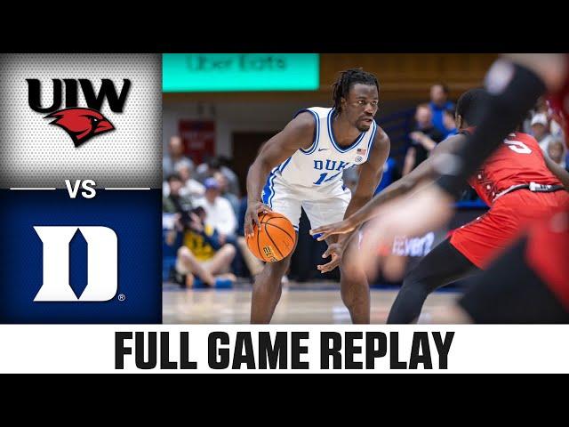 Incarnate Word vs. Duke Full Game Replay | 2024-25 ACC Men's Basketball