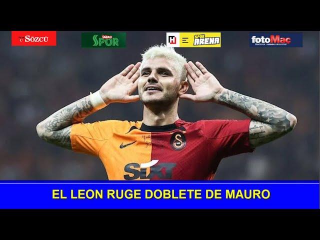 ASI REACCIONA PRENSA DE TURQUIA A DOBLETE DE MAURO ICARDI GALATASARAY vs BESIKTAS