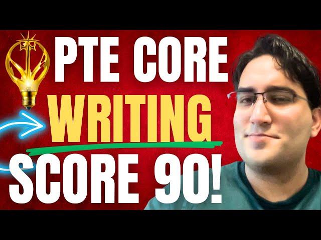 [PTE CORE WRITING] From Fail to Full Marks in Just 10 Minutes!