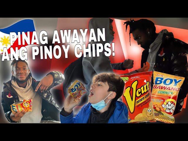 Americans try Filipino snacks