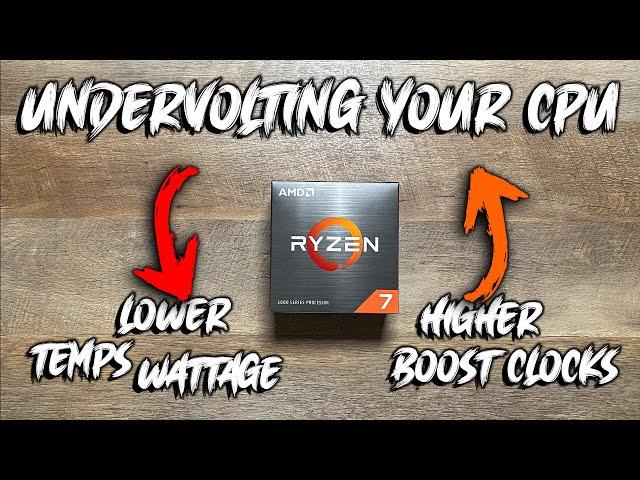 CPU Undervolting Guide | AMD Ryzen 7 5800X | Step by Step How To Guide | Ryzen 5000 Series