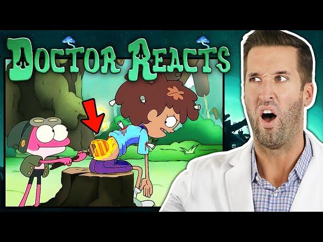 ER Doctor REACTS to Ridiculous Amphibia Injuries