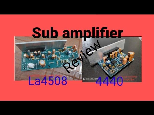 4440 sub amplifier|4508sub amplifier|amplifier board|Technik audio