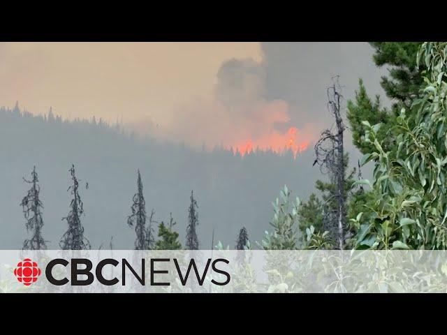 ‘It was so scary’: Kharisma Mair gets a close look at the Jasper wildfire prior to evacuation