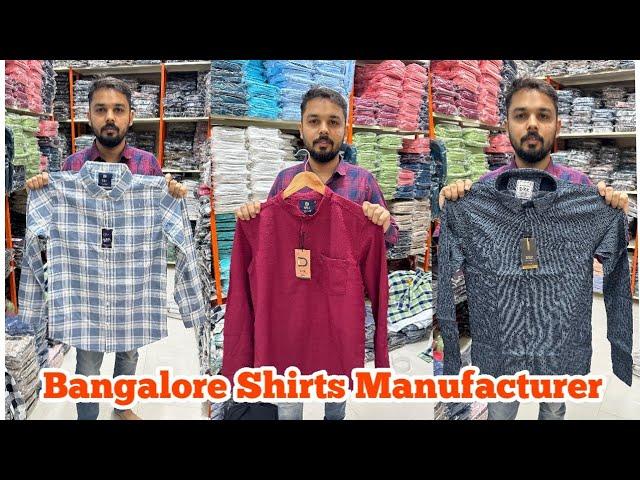 Bangalore Shirts Manufacturer | Bangalore Wholesale Market | Bangalore Shirts Wholesalers