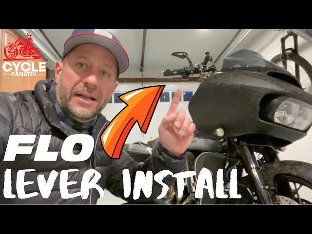 FLO MOTORSPORTS TOURING MX STYLE LEVER INSTALL & REVIEW / 2020 ROAD GLIDE SPECIAL 114 STAGE 2