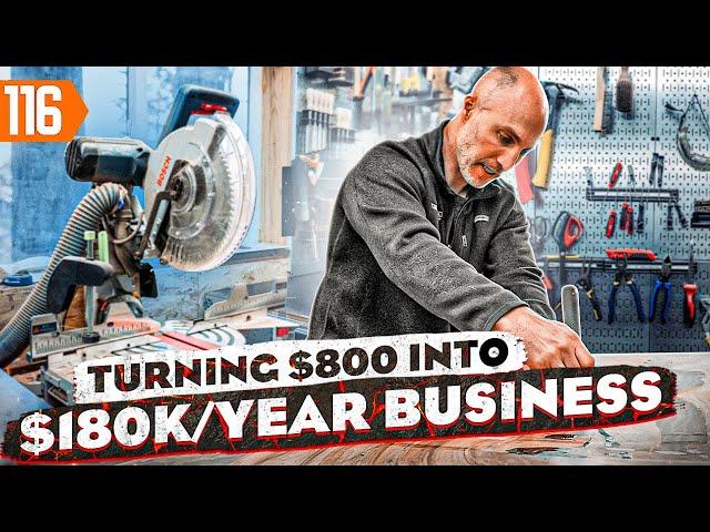 How Blacktail Studio Makes $15K/Month Woodworking