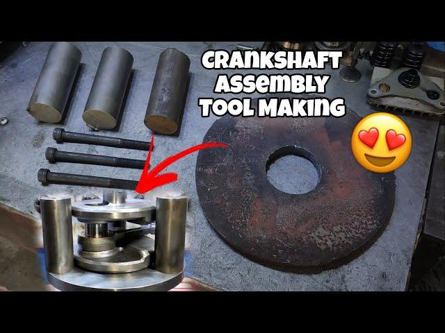 How To make Your Own Smart Jig/Tool For Crankshaft Assembly