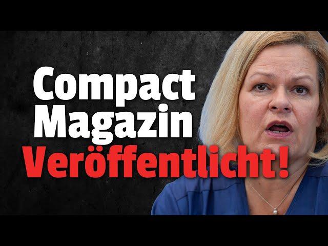 EILT: COMPACT Magazin wird wieder VERKAUFT!!!