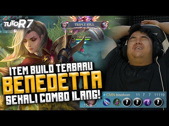 #TUTOR7 BENEDETTA DENGAN KOMBO MENYAKITKAN, TAPI LEBIH SAKIT DAPET TIM DARK SYSTEM GINI #MLBB #RRQ