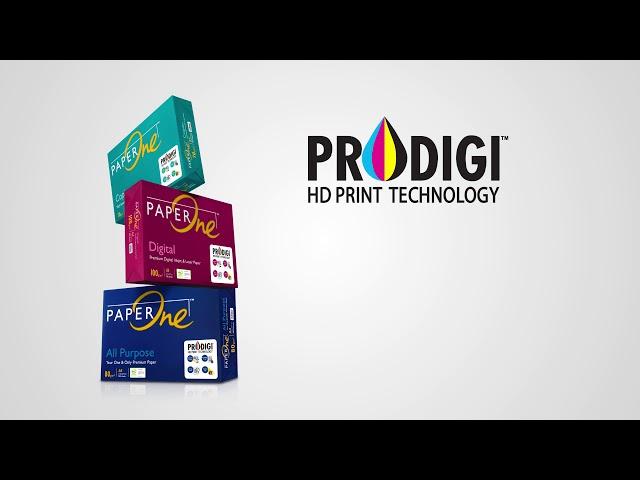 PaperOne™ enhanced with ProDigi™ HD Print Technology – 15sec