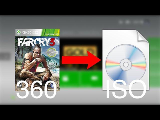 How to Convert Xbox 360 Games into ISO Files