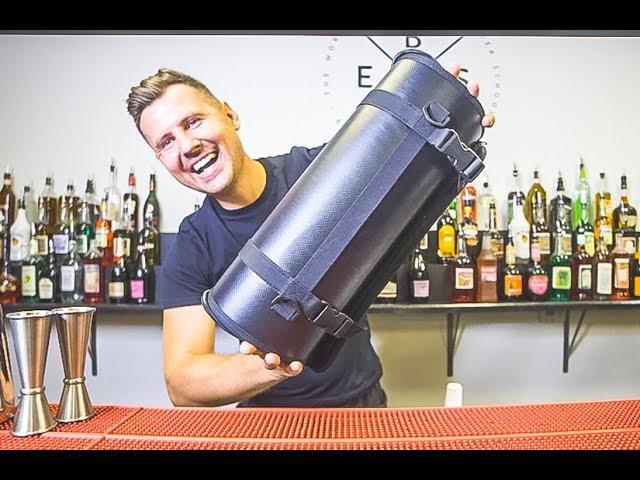 How To Build A Custom Bar Set For Bartenders  (Bar Tool Roll)