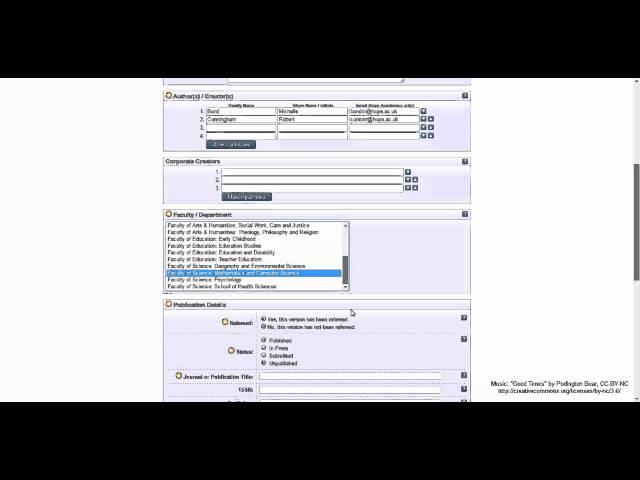 How to use Hope's Institutional Research Archive (HIRA)