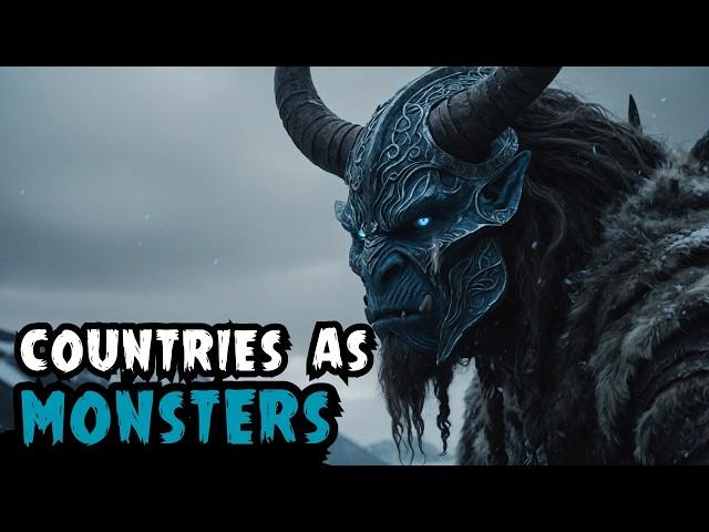  Asking AI to Create Monsters from Each Country ️