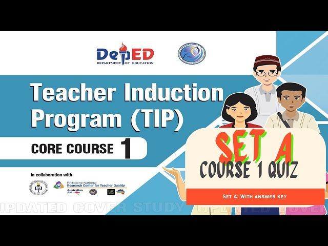 Coursebook 1 SET A Quiz with answer | TIP Course 3 Quiz | Teacher Induction Program