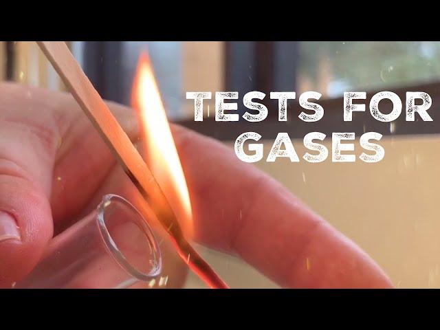 GCSE Science Chemistry (9-1)  - Tests for Gases