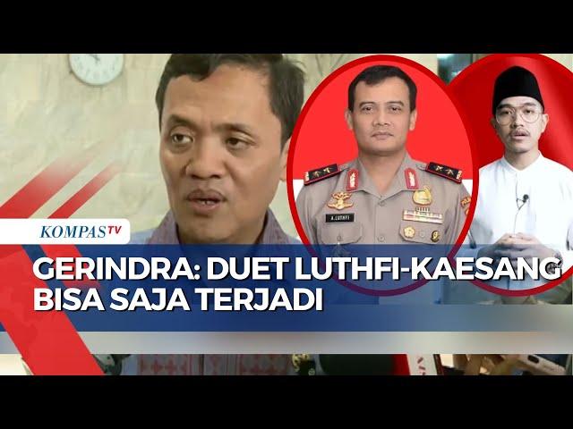 Gerindra Buka Opsi Duet Ahmad Luthfi-Kaesang Pangarep di Pilkada Jateng