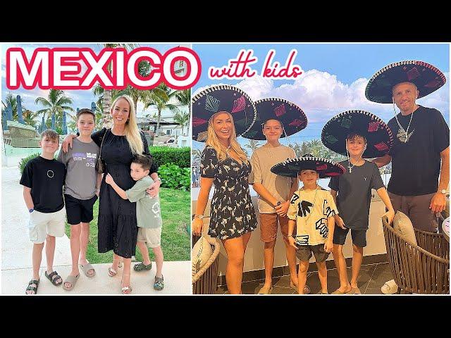 Our Trip to MEXICO   with kids + review of Royalton Splash Riviera Cancun ️