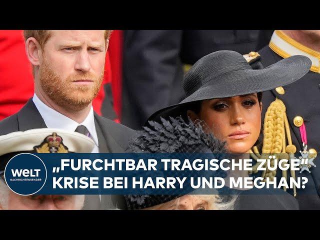 EHE-AUS BEI HARRY UND MEGHAN? Gerüchte um Trennung bei den Royals verdichten sich I WELT Analyse