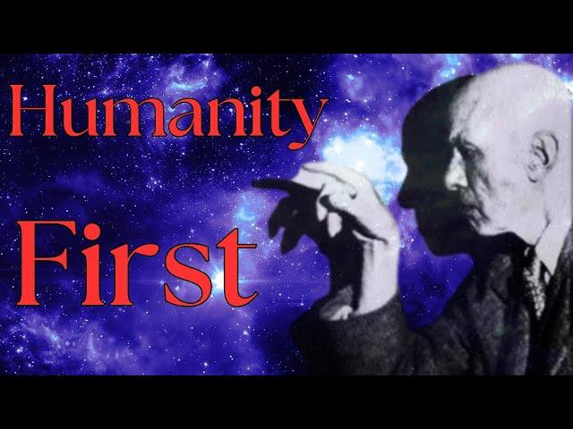 Aleister Crowley's Diary 'Humanity First' 1917.