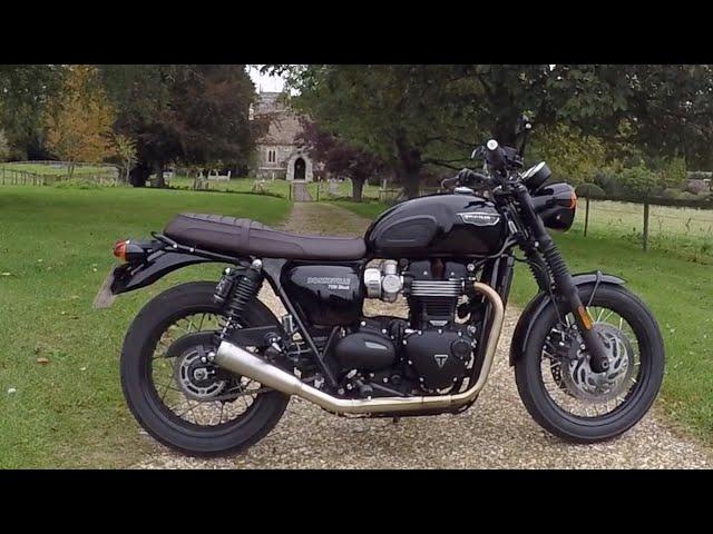 Triumph Bonneville T120 :-   The Ride !