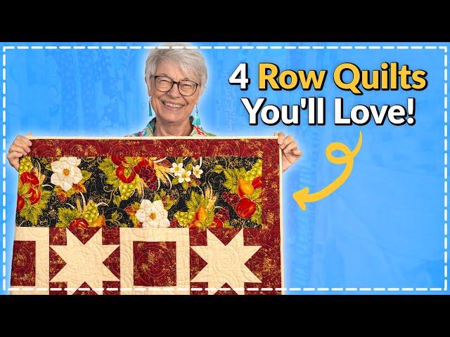 Why ROW Quilts Will be Your New GO-TO Patterns!