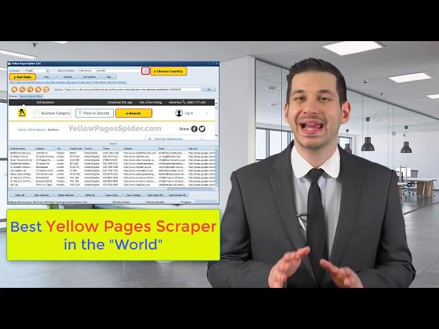 Best Yellow Pages Scraper | Web Scraping | Data Entry | Free Software | Top Extractor