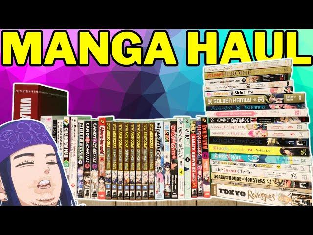 INSANE Manga Haul: Rare Manga Unboxing And More!