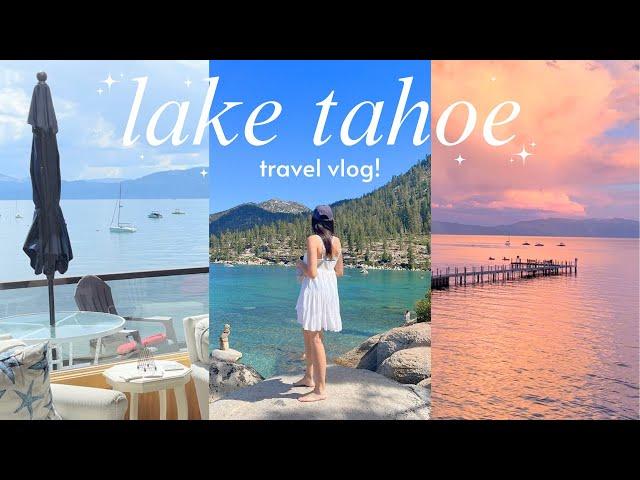 WEEK IN LAKE TAHOE!🩵 | sand harbor, hiking, shopping, bear storytime