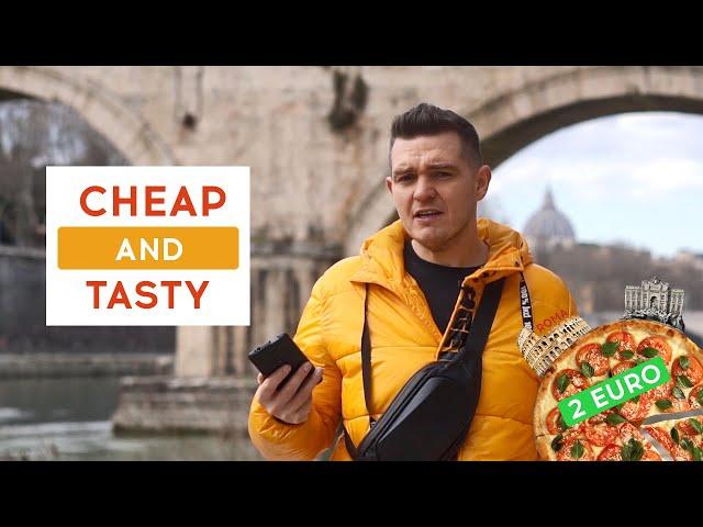 Where to eat in Rome? Cheap and tasty.