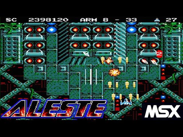 MSX アレスタ / Aleste - Full Game