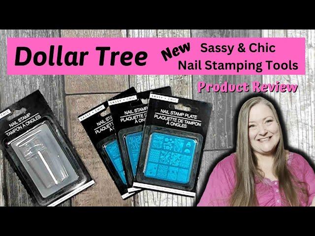 Dollar Tree  New Sassy & Chic Nail Stamping Tools Do They Work? Are They Worth $1.25? Product Review