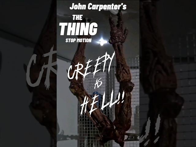 John Carpenter's 1982 The Thing a better stop motion #shorts #movies #stopmotion