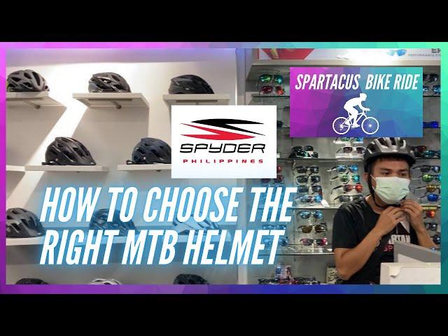 How To Choose The Right MTB Helmet | Sypder Helmet Philippines | Spartacus Bike Ride