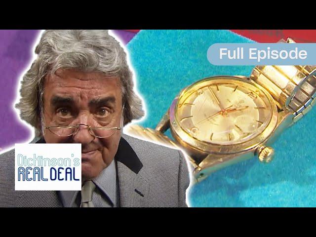 TIME'S UP! Well-Preserved Rolex Tudor Watch Worth How Much? | Dickinson's Real Deal | S11 E75