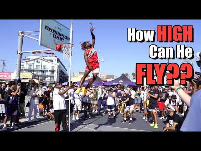 Dunkers Going OVER 12 Feet at Venice Beach!