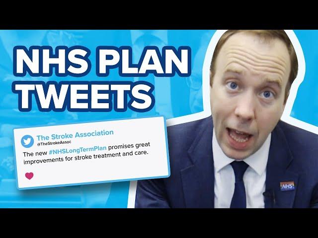 Matt Hancock reacts to tweets about the NHS Long Term Plan