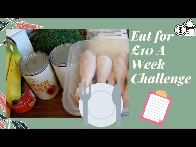 How to Eat for £10 a Week | Emergency Extreme Budget Food Shopping Haul