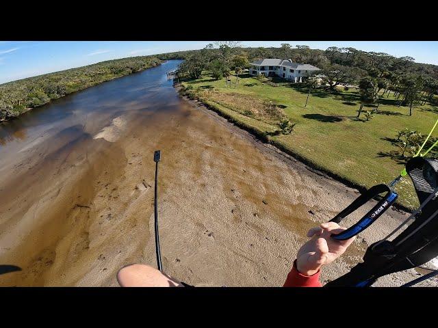 Flying My Paramotor In Mid Day Thermals! That Was Bumpy!