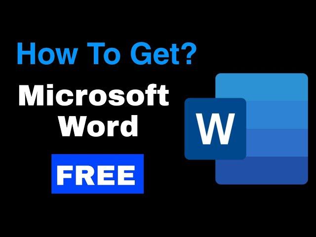 How to Get Microsoft Word for Free (2023)